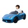 Megastar Ride on XXL Licensed Porsche Premium SuperSport Big Kids 2 Seater 24v Ride On Car,180W Brushless Motor&amp;Real Wheels