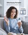Baseus Magnetic Magsafe Power Bank Battery Pack 6000mAh Wireless Portable Charger PD 20W with USB C Cable for iPhone 14/13/12 Series, White