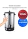 Wtrtr 15L Double Layer Stainless Steel Double-Layer Insulation Barrel Electric Water Boiler