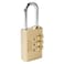 Tolsen,Combination Brass Padlock (INDUSTRIAL),55122,20mm