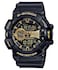 G-Shock - Men's Analog Digital Black &amp; Gold Watch GA-400GB-1A9DR
