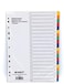 MODEST PAPER DIVIDER A4 120 COLOR MS30310SETS