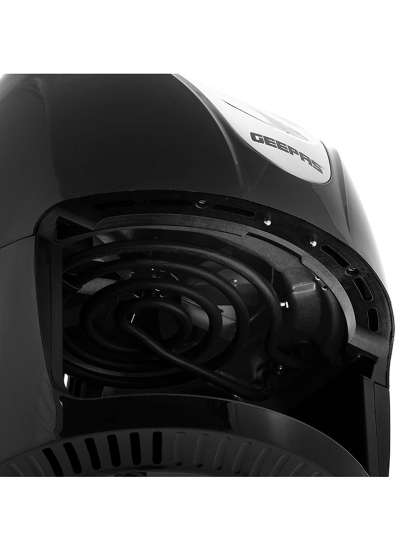 Geepas Electric Mechanical Air Fryer 1.8 L 1000 W Gaf37516 Black