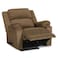 In House Velvet Classic Recliner Chair - Light Brown - AB02