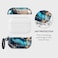 Elegant Protective Case For Apple AirPods Pro 2nd Generation AirPods Pro 2 Cover Charging LED Visible Blue