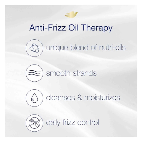 Dove Nutritive Solutions Anti Frizz Oil Therapy Shampoo 603ml