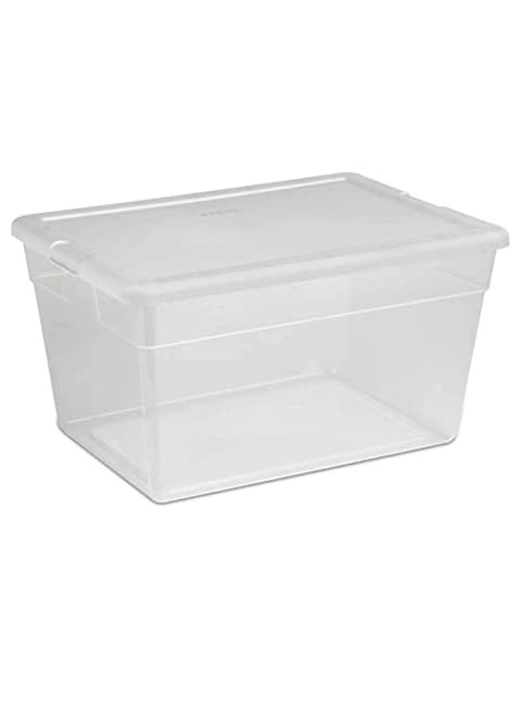 Sterilite 56 Quart Storage Box - Clear
