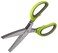 Generic 5 Layers Stainless Steel Kitchen Scissors Comfortable Handles Herb Scissors Quick Cooking Tool