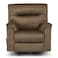 In House Velvet Rocking Recliner Chair - Light Brown - AB01