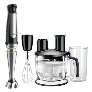 Braun Multi Quick 7 Hand Blender MQ7075X, 1500 ml, 1000 W, Splash Control Technology, Black