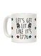 muGGyz Try Doing Whatever Kevie Said First Place Coffee Mug White 325ml