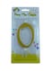 Party Time Numeric 0 Birthday Candle