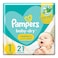 Pampers Baby-Dry Newborn Diapers with Aloe Vera Lotion Size 1 (2-5 kg) 21 Diapers