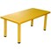 XIANGYU سعر المصنع طاولة أطفال بلاستيك (120 سم) - أصفر