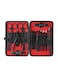 Generic 18-Piece Pedicure And Manicure Tool Set, With Carry Case, Black