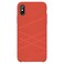 Nillkin - iPhone X Flex Series Case Anti-slip Silicone Rubber Case with Soft Microfiber Lining - Red