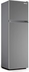 Nobel Double Door Refrigerator, Silver, 275L, R600A, NR300SI