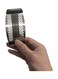 Generic Stainless Steel Garlic Press Silver/Black 10.5x5x5centimeter