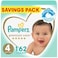 Pampers Premium Care Taped Baby Diapers Size 4 (9-14kg) 162 Diapers