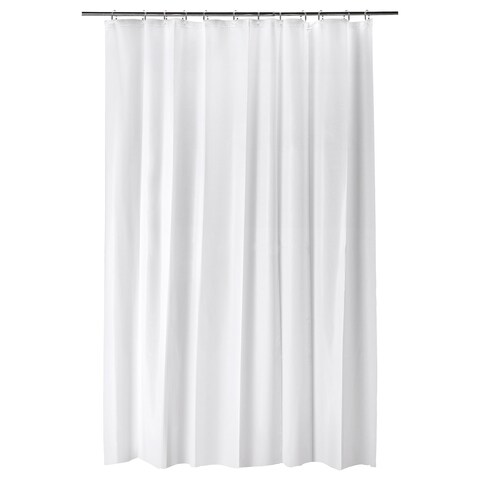 Shower Curtain White 180X200 Cm