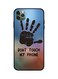 Theodor - Protective Case Cover For Apple iPhone 11 Pro Dont Touch my Phone Cross