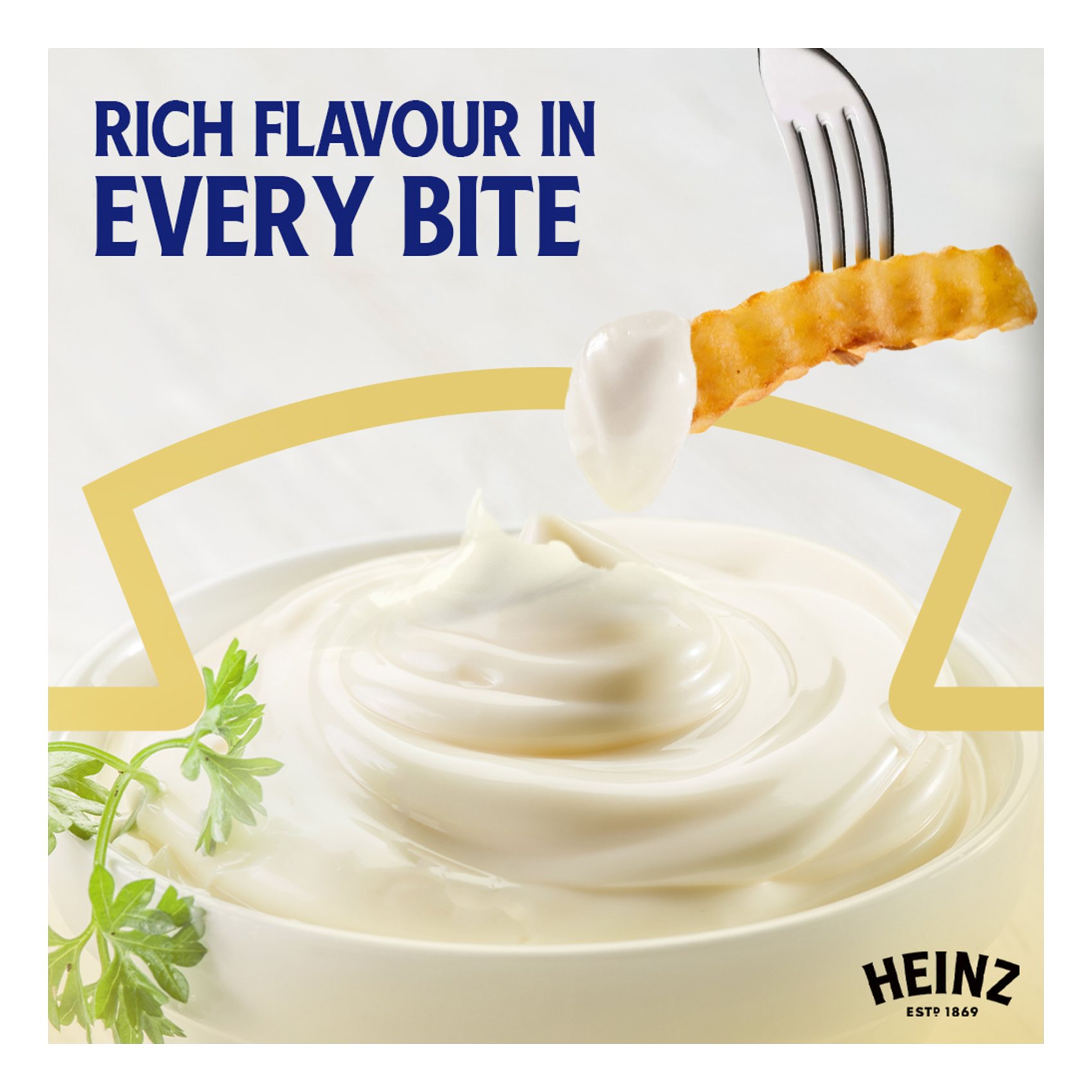 Heinz Mayonnaise Creamy Classic Top Down Squeezy Bottle 225ml