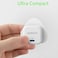 Anker B2149K21 PowerPort III 20W Wall Charger With USB-C to Lightning Charging Cable - White