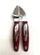 Generic Stainless Steel Garlic Press Garlic Masher - Red