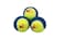 MG Cricket Tennis Balls 3Pcs Jar - Yellow/Blue