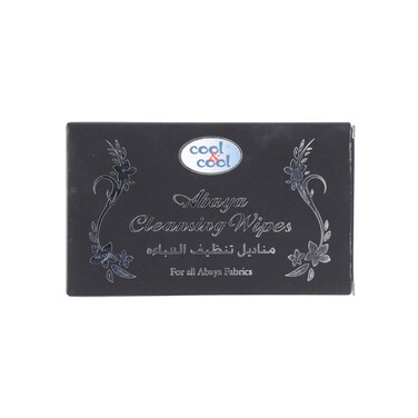 Cool &amp; Cool Abaya Cleansing Wipes 12 Sheets