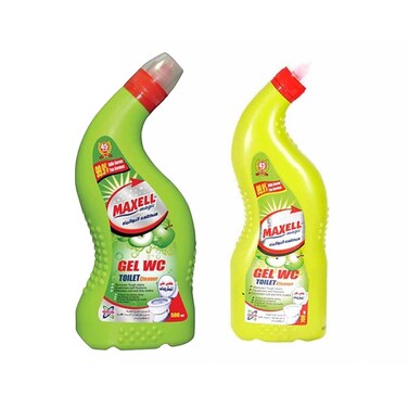 ماكسيل ماجيك منظف تواليت - رائحة تفاح - 700 مللي + ماكسيل ماجيك منظف تواليت - رائحة تفاح - 500 مللي
