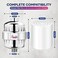 ABBASALI 15 Stage Shower Filter, Shower Head Filter- Shower Filter, Shower Head Filter Anti Hair fall is Ideal to Remove Chlorine, Impurities &amp; Heavy Metals from Water with kdf