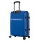 Cabinpro Hard Case Large Checked Luggage Trolley For Unisex Polypropylene Lightweight 4 Double Wheeled Suitcase With Built In TSA Type Lock Travel Bag CP002 Sapphire Blue