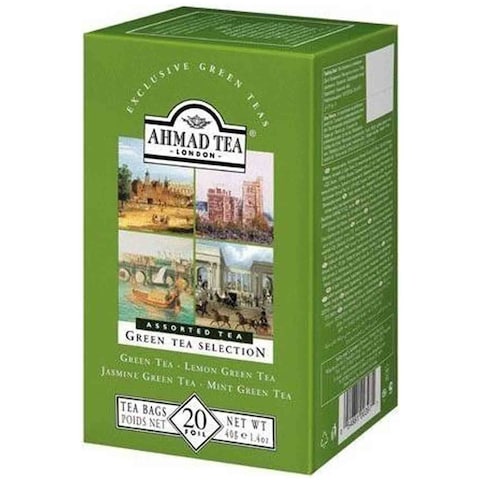 Ahmad Tea Green Selection 20 Bag