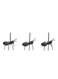 KIKKERLAND 20-Piece Ant Party Pick Set