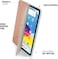 Pipetto Origami designed for iPad 10.9 inch case iPad 10th Generation case cover (2022) with 5 in 1 stand - Rose Gold