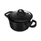 Aboud Bio Granite Cooking Pot - 28 Cm - Black