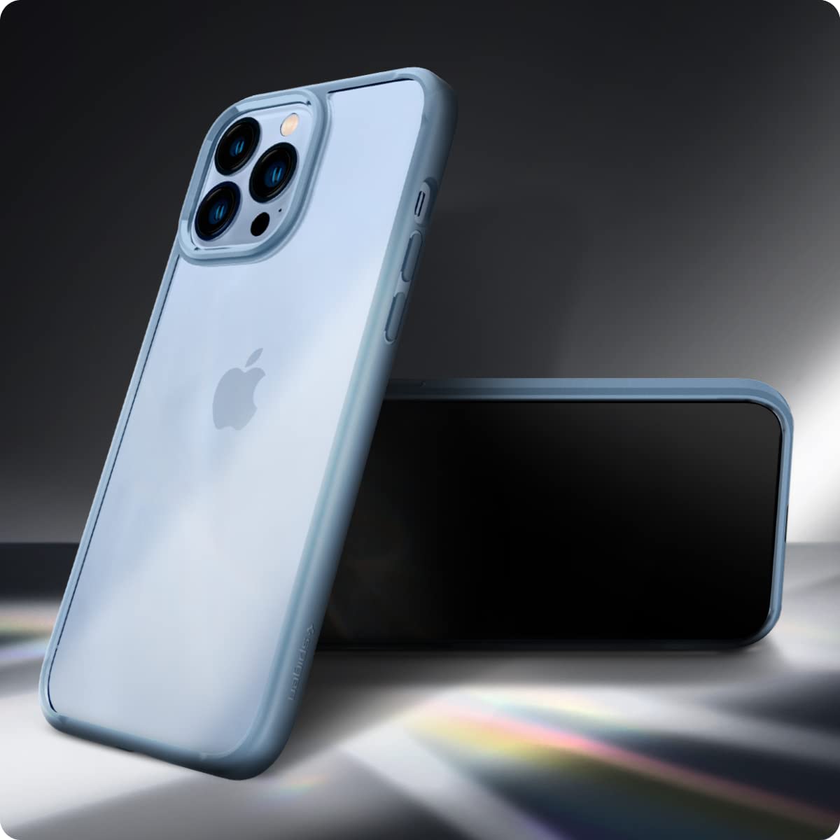 Spigen Ultra Hybrid designed for iPhone 13 Pro MAX case cover - Sierra Blue