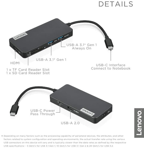 Lenovo USB-C 7-in-1 Hub