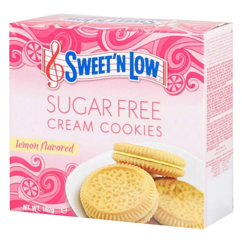 Sweet &#39;N Low Lemon Cream Cookies 162g