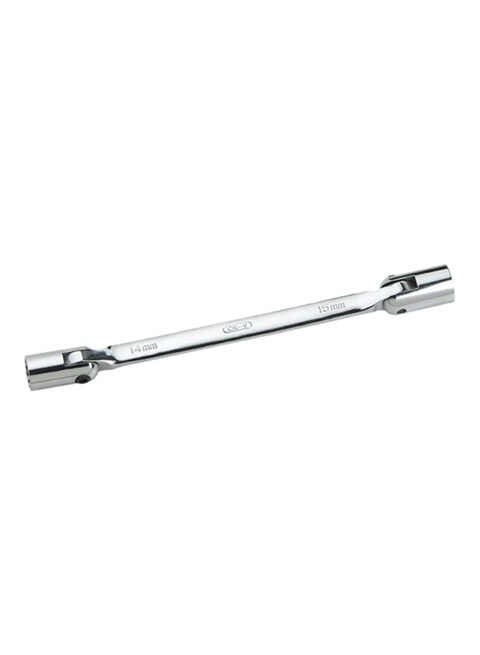 Double Flexible Socket Wrench Silver