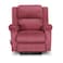 In House Velvet Classic Recliner Chair - Dark Pink - AB02