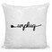 Loud Universe - 16x16 inch Sequin Throw Pillow Magic Flip Pillow Unplug One Words Pillows