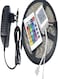 Generic 300-Led Waterproof Strip Light With Remote Control And Power Adapter Multicolour 5meter