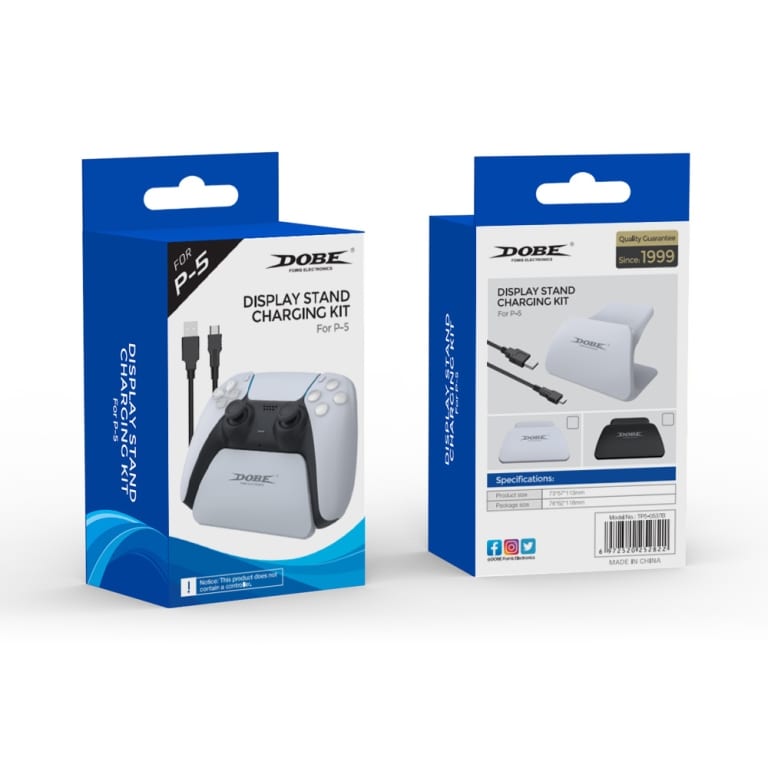 دوب DOBE Display Stand Charging Kit For Playstation 5