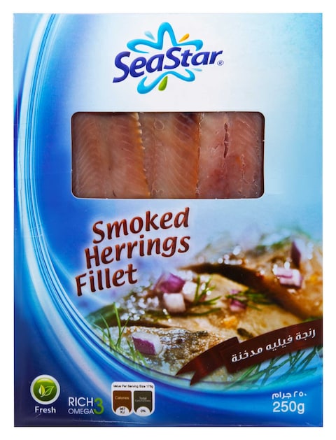 Sea Star Smoked Herrings Fillet - 250 gram