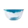 Pyrex Prep &amp; Store Mixing Bowl With Lid Blue And Clear 2L