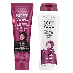 Cosmoline Shampoo Soft Wave Hijab 250ml + Oil Replacement 250ml