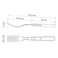 TRAMONTINA TABLE FORK DYNAMIC