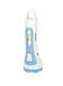 Krypton KNFL5031 Rechargeable LED Flashlight for Camping Hiking Trekking Outdoor Blue/White